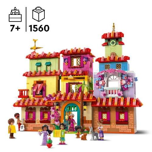 Jeu D'assemblage - Jeu De Construction - Jeu De Manipulation LEGO | Disney 43245 Encanto La maison magique des Madrigal. jouet avec la poupée Mirabel