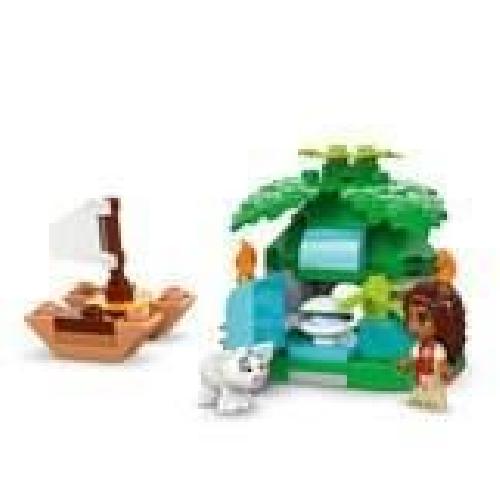 Jeu D'assemblage - Jeu De Construction - Jeu De Manipulation LEGO | Disney 43260 L'île de Vaiana miniature Jeu de construction Maison de mini-poupées