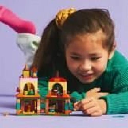 Jeu D'assemblage - Jeu De Construction - Jeu De Manipulation LEGO | Disney 43261 La maison d'Encanto miniature - Jeu créatif pour filles des 5 ans