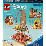 Jeu D'assemblage - Jeu De Construction - Jeu De Manipulation LEGO | Disney 43270 Le bateau d'aventure de Vaiana - Jeu a construire et cadeau des 6 ans