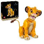 Jeu D'assemblage - Jeu De Construction - Jeu De Manipulation LEGO Disney Classic 43247 Simba. le jeune Roi lion. figurine d'animal collector