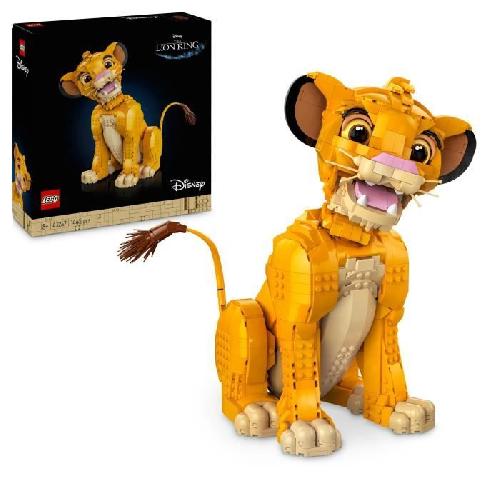 Jeu D'assemblage - Jeu De Construction - Jeu De Manipulation LEGO Disney Classic 43247 Simba. le jeune Roi lion. figurine d'animal collector