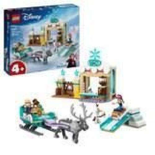 Jeu D'assemblage - Jeu De Construction - Jeu De Manipulation LEGO | Disney La Reine des neiges 43256 L'aventure en traîneau d'Anna - Jeu de rôle