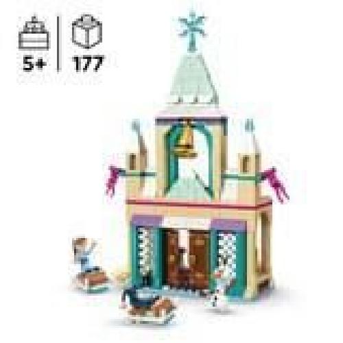 Jeu D'assemblage - Jeu De Construction - Jeu De Manipulation LEGO | Disney La Reine des neiges 43265 Le château de glace d'Arendelle - Jeu créatif