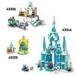 Jeu D'assemblage - Jeu De Construction - Jeu De Manipulation LEGO | Disney La Reine des neiges 43265 Le château de glace d'Arendelle - Jeu créatif