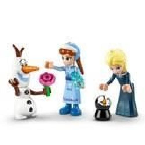 Jeu D'assemblage - Jeu De Construction - Jeu De Manipulation LEGO | Disney La Reine des neiges 43265 Le château de glace d'Arendelle - Jeu créatif