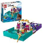 LEGO Disney Princess 43213 Le Livre d'Histoire : La Petite Sirene. Jouet avec Micro-Poupées Ariel et Prince Eric