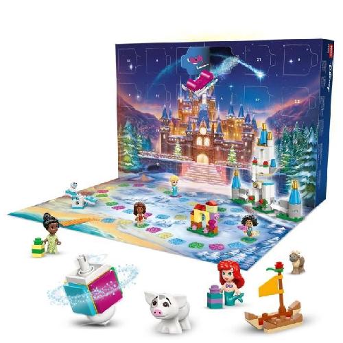 Jeu D'assemblage - Jeu De Construction - Jeu De Manipulation LEGO | Disney Princess 43253 Calendrier de l'Avent 2024 - Cadeau Noël pour les Enfants