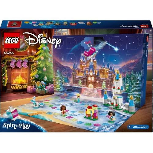 Jeu D'assemblage - Jeu De Construction - Jeu De Manipulation LEGO | Disney Princess 43253 Calendrier de l'Avent 2024 - Cadeau Noël pour les Enfants