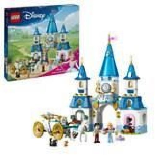 Jeu D'assemblage - Jeu De Construction - Jeu De Manipulation LEGO | Disney Princess 43275 Le château de Cendrillon et la caleche - Jeu de rôle 6 ans