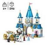 Jeu D'assemblage - Jeu De Construction - Jeu De Manipulation LEGO | Disney Princess 43275 Le château de Cendrillon et la caleche - Jeu de rôle 6 ans