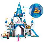 Jeu D'assemblage - Jeu De Construction - Jeu De Manipulation LEGO Disney Princess - Le Château de Cendrillon et du Prince Charmant - Jouet des 5 Ans - 365 Pieces