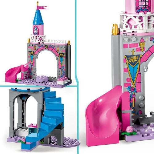 Jeu D'assemblage - Jeu De Construction - Jeu De Manipulation LEGO Disney Princesse 43211 Le Château d'Aurore. Jouet avec Figurine Belle au Bois Dormant