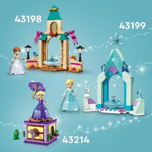 Jeu D'assemblage - Jeu De Construction - Jeu De Manipulation LEGO Disney Princesse 43214 Raiponce Tourbillonnante. Jouet avec Mini-Poupée et Figurine