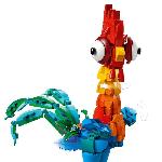 Jeu D'assemblage - Jeu De Construction - Jeu De Manipulation LEGO | Disney Vaiana 2 43272 Heihei - Jouet pour fille des 9 ans avec poulet a construire