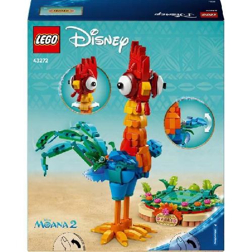 Jeu D'assemblage - Jeu De Construction - Jeu De Manipulation LEGO | Disney Vaiana 2 43272 Heihei - Jouet pour fille des 9 ans avec poulet a construire