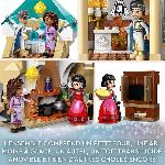 Jeu D'assemblage - Jeu De Construction - Jeu De Manipulation LEGO Disney Wish 43224 Le Château du Roi Magnifico. Jouet Tiré du Film Wish avec Figurine Asha. Dahlia et le Roi Magnifico