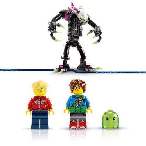 Jeu D'assemblage - Jeu De Construction - Jeu De Manipulation LEGO DREAMZzz 71455 Le Monstre-Cage. Jouet avec Figurines de Z-Blob en Mini-Avion ou Moto Volante