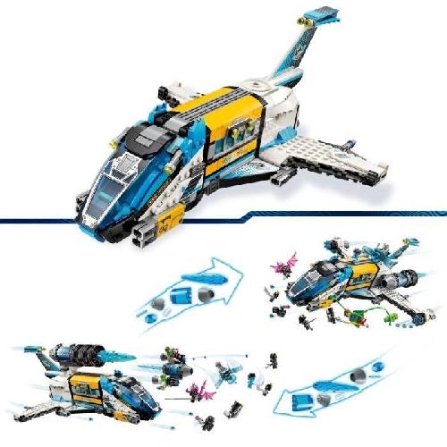 Jeu D'assemblage - Jeu De Construction - Jeu De Manipulation LEGO DREAMZzz 71460 Le Bus de l'Espace de M. Oz. Jouet de Vaisseau Spatiale 2-en-1. avec Z-Blob
