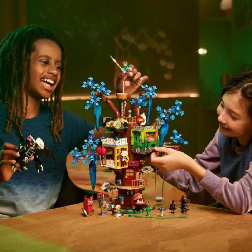 Jeu D'assemblage - Jeu De Construction - Jeu De Manipulation LEGO DREAMZzz 71461 La Cabane Fantastique dans l'Arbre. Jouet. avec Minifigurines Mateo et Izzie