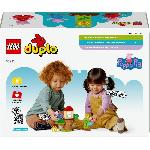 Jeu D'assemblage - Jeu De Construction - Jeu De Manipulation LEGO DUPLO 10431 Le Jardin et la Cabane dans l'Arbre de Peppa Pig - Jouet Créatif