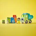Jeu D'assemblage - Jeu De Construction - Jeu De Manipulation LEGO DUPLO 10987 Le Camion de Recyclage. Jouets Educatifs et de Tri de Couleurs. Enfants 2 Ans