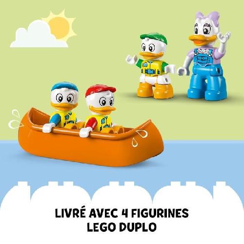 Jeu D'assemblage - Jeu De Construction - Jeu De Manipulation LEGO DUPLO Disney Mickey et ses Amis 10997 L'Aventure au Camping. Jouet avec Figurines Daisy Duck