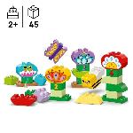 Jeu D'assemblage - Jeu De Construction - Jeu De Manipulation LEGO DUPLO Ma ville 10444 Le jardin créatif et les fleurs - Jeu de construction des 2 ans