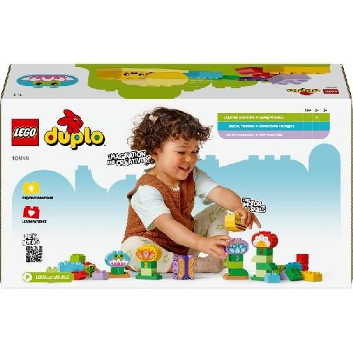 Jeu D'assemblage - Jeu De Construction - Jeu De Manipulation LEGO DUPLO Ma ville 10444 Le jardin créatif et les fleurs - Jeu de construction des 2 ans