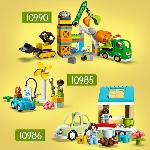 LEGO DUPLO Ma Ville 10986 La Maison Familiale sur Roues - Jouet Educatif avec Voiture et Briques