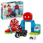 LEGO DUPLO Marvel 10424 L'aventure en moto de Spin - Jouet Spidey et ses Amis