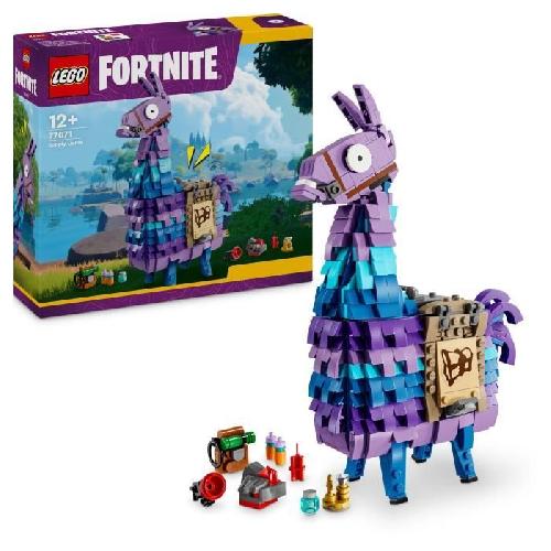 Jeu D'assemblage - Jeu De Construction - Jeu De Manipulation LEGO Fortnite 77071 Lama de ravitaillement - Figurine inspirée du jeu vidéo pour ados