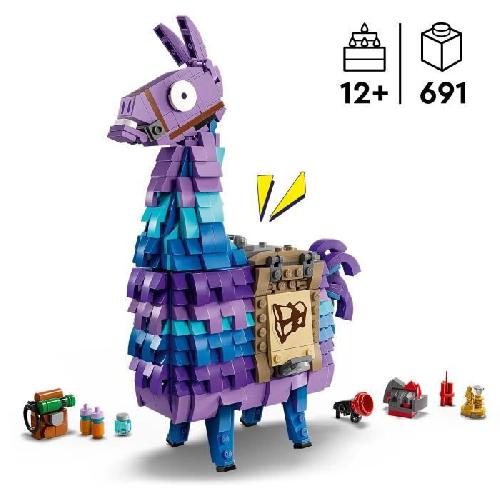 Jeu D'assemblage - Jeu De Construction - Jeu De Manipulation LEGO Fortnite 77071 Lama de ravitaillement - Figurine inspirée du jeu vidéo pour ados