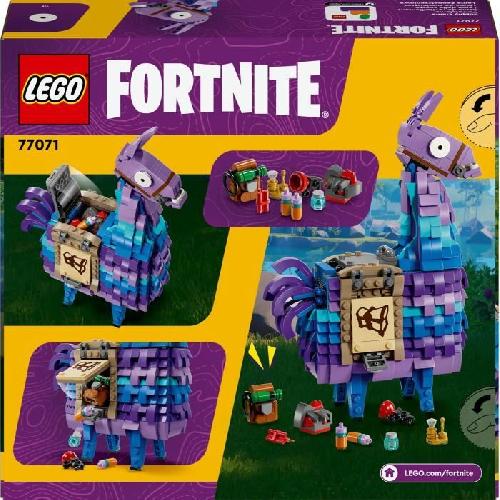 Jeu D'assemblage - Jeu De Construction - Jeu De Manipulation LEGO Fortnite 77071 Lama de ravitaillement - Figurine inspirée du jeu vidéo pour ados