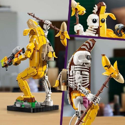 Jeu D'assemblage - Jeu De Construction - Jeu De Manipulation LEGO Fortnite 77072 Banane pelée - Figurine du jeu vidéo a collectionner pour adultes