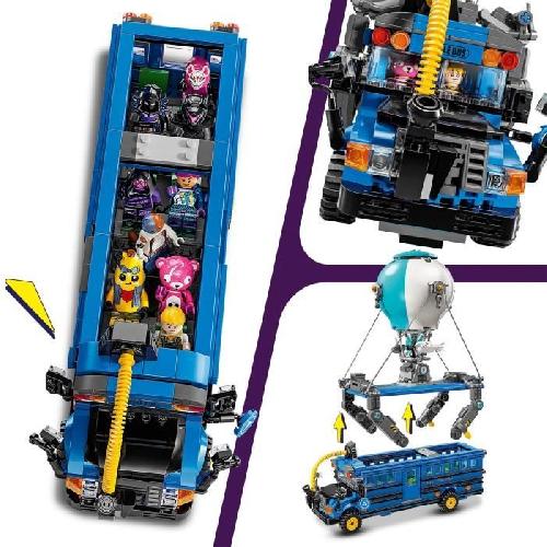 Jeu D'assemblage - Jeu De Construction - Jeu De Manipulation LEGO Fortnite 77073 Bus de combat - Jeu de construction collector inspiré du jeu vidéo