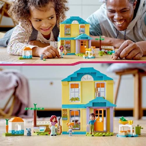Jeu D'assemblage - Jeu De Construction - Jeu De Manipulation LEGO Friends 41724 La Maison de Paisley. Jouet Enfants 4 Ans. avec Accessoires. et Mini-Poupées