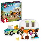 Jeu D'assemblage - Jeu De Construction - Jeu De Manipulation LEGO Friends 41726 Les Vacances en Caravane. Jouet Camping-Car avec Voiture. Enfants 4 Ans