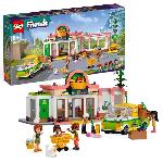 LEGO Friends 41729 L'Epicerie Biologique. Jouet Supermarche. avec Camion et Mini-Poupees