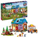 Jeu D'assemblage - Jeu De Construction - Jeu De Manipulation LEGO Friends 41735 La Mini Maison Mobile. Jeu Camping avec Voiture Jouet. et Mini-Poupées