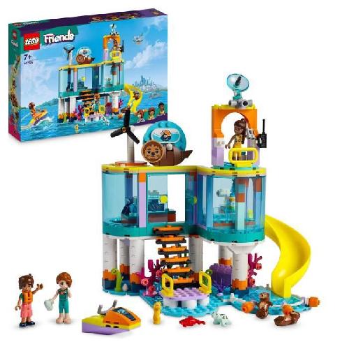 Jeu D'assemblage - Jeu De Construction - Jeu De Manipulation LEGO Friends 41736 Le Centre de Sauvetage en Mer. Jouet de Vétérinaire Animaux. Enfants 7 Ans