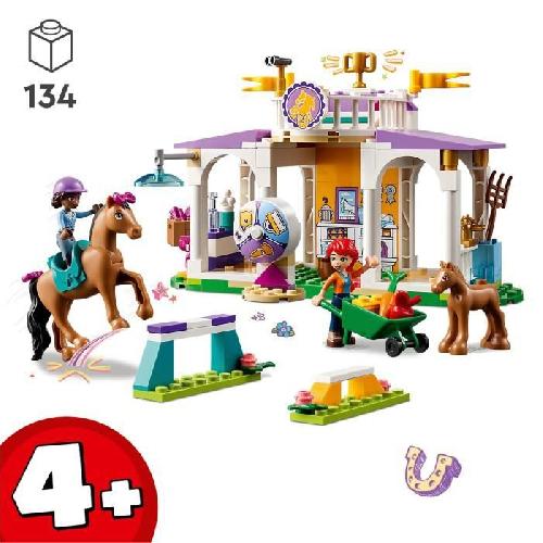 Jeu D'assemblage - Jeu De Construction - Jeu De Manipulation LEGO Friends 41746 Le Dressage Equestre. Jouet de Chevaux et Poney. Cadeau Enfants 4 Ans