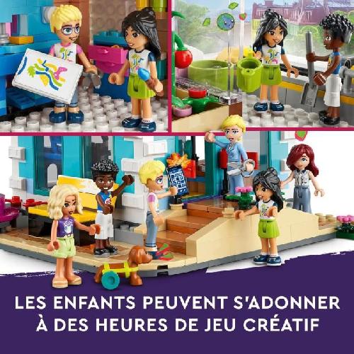 Jeu D'assemblage - Jeu De Construction - Jeu De Manipulation LEGO Friends 41748 Le Centre Collectif de Heartlake City. Jouet de Construction Modulaire