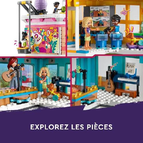 Jeu D'assemblage - Jeu De Construction - Jeu De Manipulation LEGO Friends 41748 Le Centre Collectif de Heartlake City. Jouet de Construction Modulaire