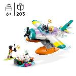 Jeu D'assemblage - Jeu De Construction - Jeu De Manipulation LEGO Friends 41752 L'Hydravion de Secours en Mer. Jouet Avion avec Figurine Baleine et Mini-Poupées