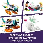 Jeu D'assemblage - Jeu De Construction - Jeu De Manipulation LEGO Friends 41752 L'Hydravion de Secours en Mer. Jouet Avion avec Figurine Baleine et Mini-Poupées