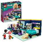 LEGO Friends 41755 La Chambre de Nova. Jouet sur le Theme du Gaming. avec Mini-Poupee