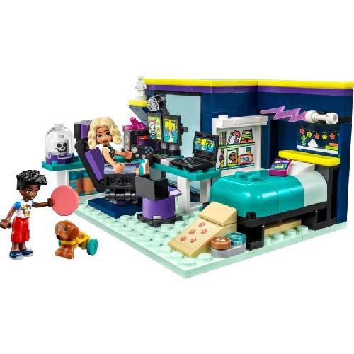 Jeu D'assemblage - Jeu De Construction - Jeu De Manipulation LEGO Friends 41755 La Chambre de Nova. Jouet sur le Theme du Gaming. avec Mini-Poupée