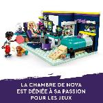 Jeu D'assemblage - Jeu De Construction - Jeu De Manipulation LEGO Friends 41755 La Chambre de Nova. Jouet sur le Theme du Gaming. avec Mini-Poupée