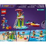 Jeu D'assemblage - Jeu De Construction - Jeu De Manipulation LEGO Friends 42623 Le jet-ski de la plage - Inclut un sauveteur - Jeu éducatif enfant